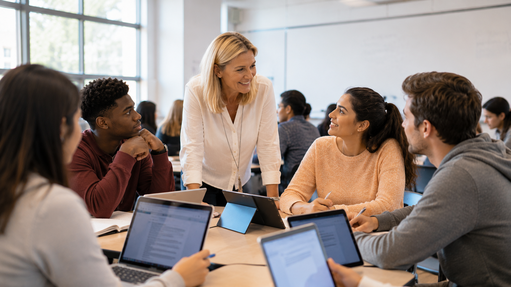 Technology should support education, not substitute it.